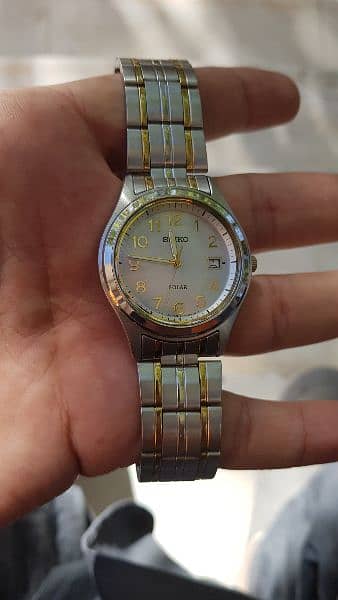 Seiko orignal solar watches 0