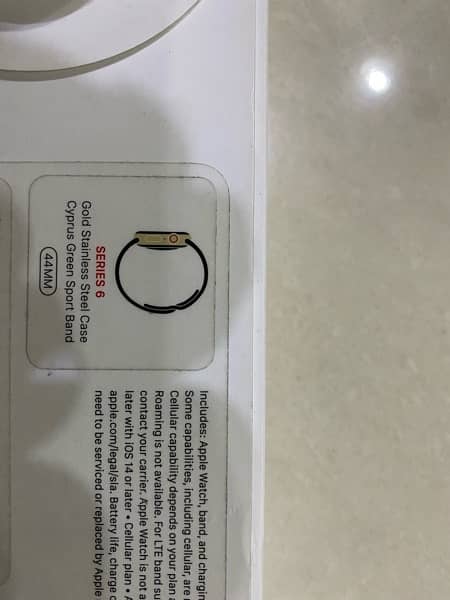Apple watch series 6 44mm Gold stainless steel 6