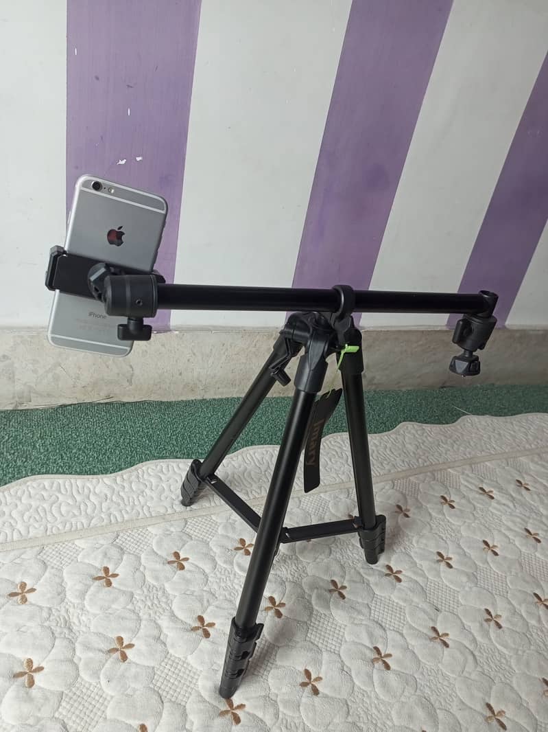 Horizonatal Tripod Stand With 360 Adjustable Ball Head Multifunctional 5