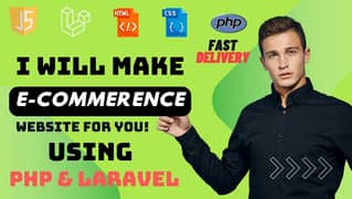 I will make E-commerce website for you