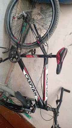 Caspian Mountain cycle for sale with back gear seem like new
