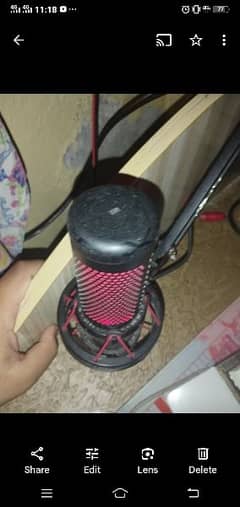 hyperx mic for sale with box 10/19