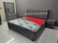 bed, bedset, poshish bed, king size bed (Denovo Furniture)