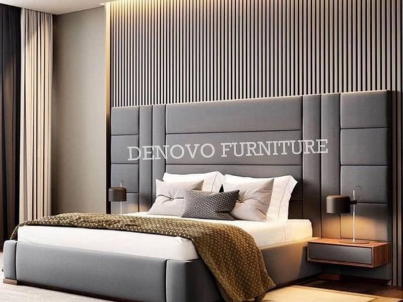 bed, complete bedset, poshish bed, modern beds (Denovo Furniture) 19