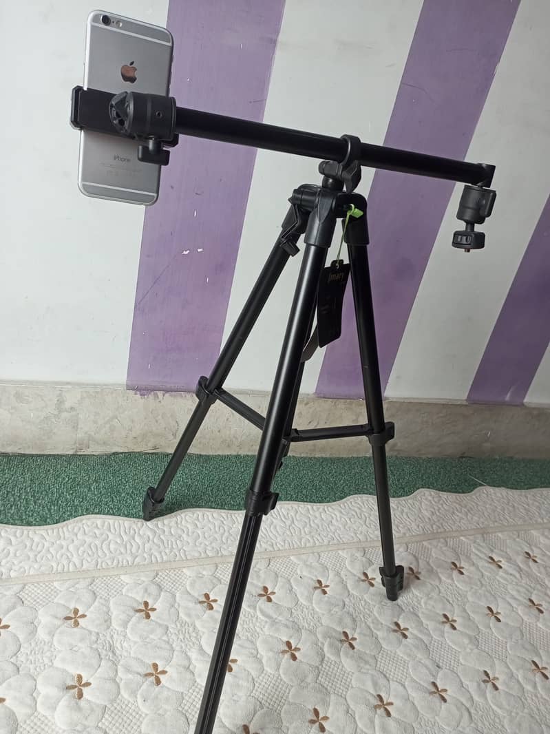 Jmary KP-2207 Overhead & Professional Vloging 2 in 1 Tripod 2