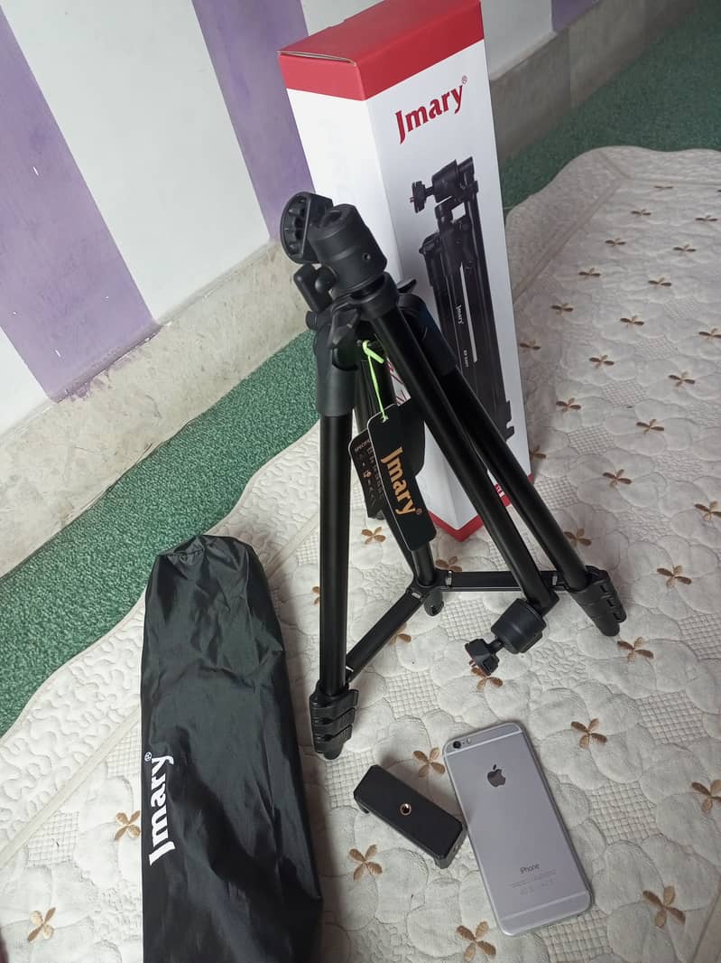 Jmary KP-2207 Overhead & Professional Vloging 2 in 1 Tripod 5