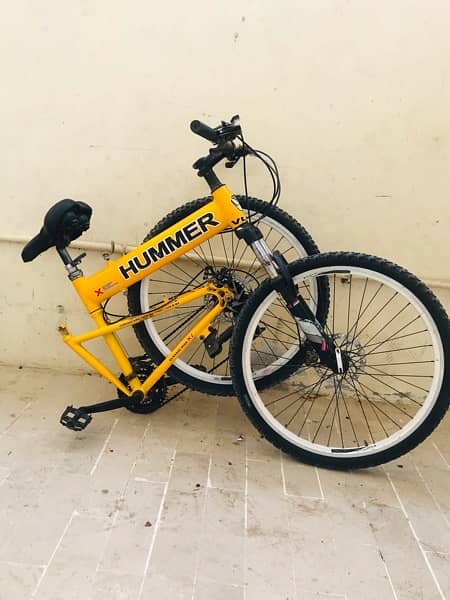 Hummer Imported Bicycle XL full size folding cycle 10