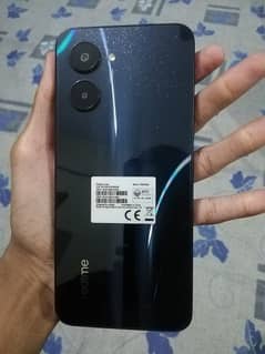 Realme c33 with box and charger in warranty