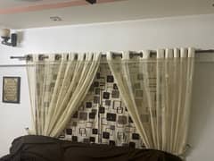 Beautiful Curtains with Blinds for sale