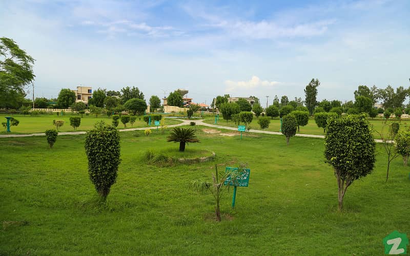 One Kanal Residential Plot For Sale In Nishat Block Chinar Bagh 5