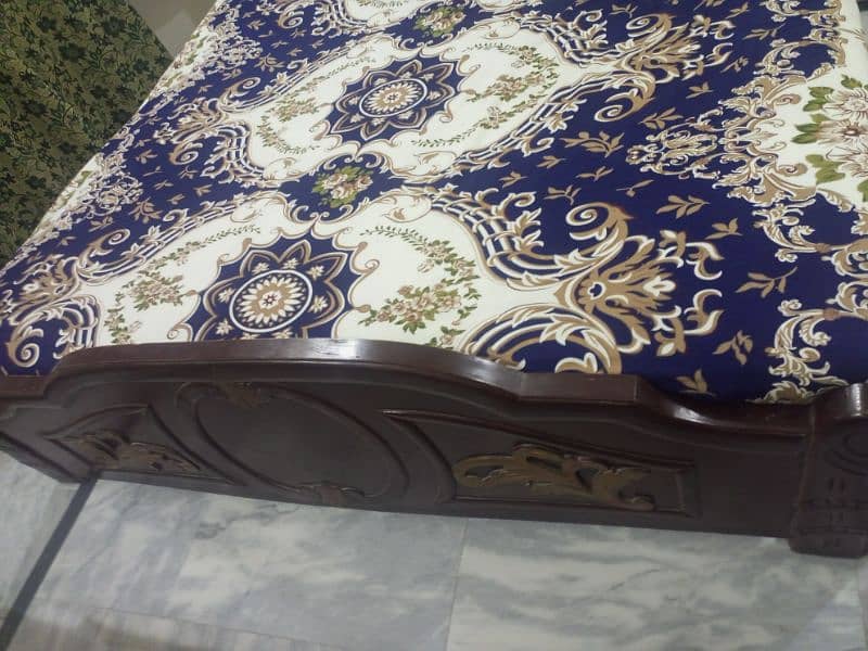 Wooden bed, Good condition 2