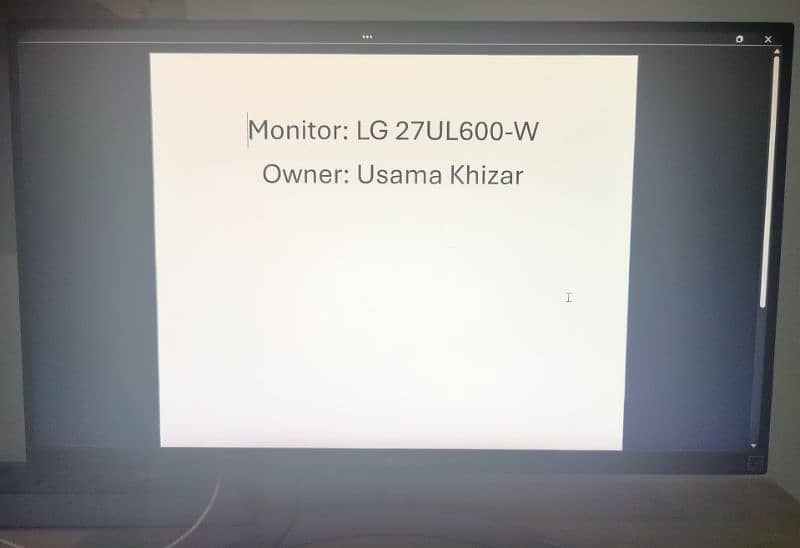 LG 4K HDR400 monitor 6