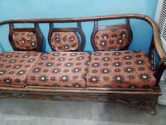 Wood Sofa for sales urgent