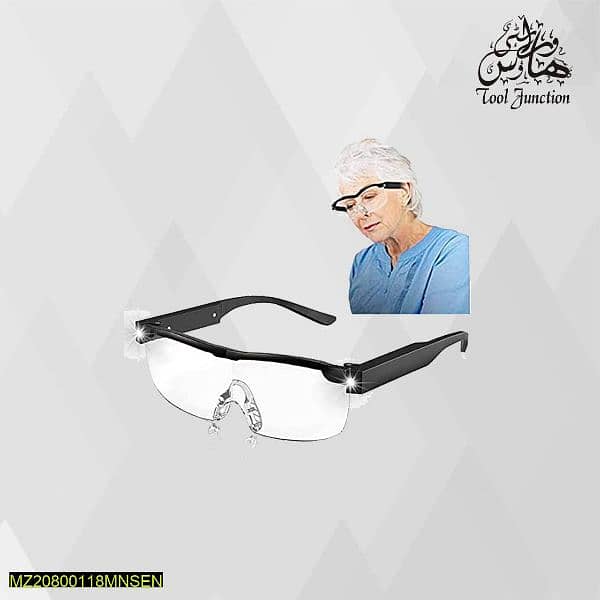 electric magnifier reading glasses 1