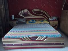 Bed and Almari
