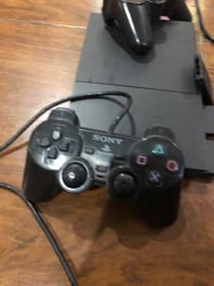 PlayStation 2 With 2 Controllers 0