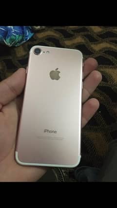 iPhone 7 rose gold colour 10/10 condition 0
