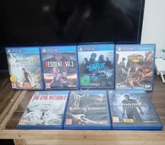 PS4 games for sale (Exchange possible)