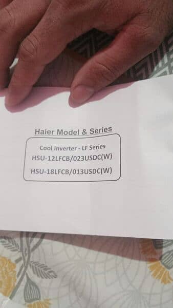 Haier New inverter 1