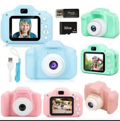 Kids Mini HD Digital Video Selfie Camera Portable Outdoor Photography