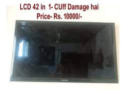 SAMSUNG ORIGINAL   LCD-42 in (1 Cuff Damage)-03341285870)
