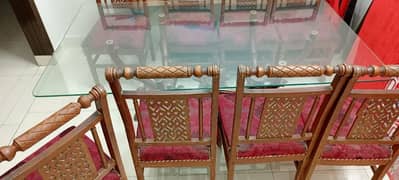8 chairs dining table
