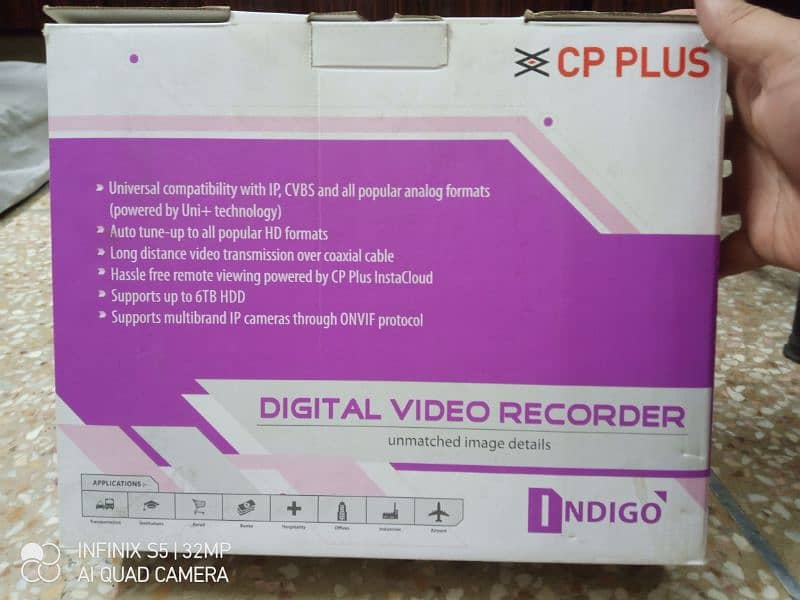 8 Channel DVR CP Plus new for sale 1