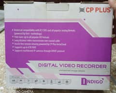 8 Channel DVR CP Plus new for sale