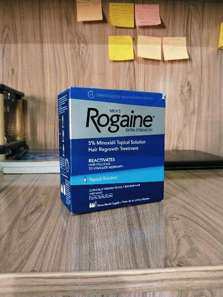 Rogaine Minoxidil 5 % topical solution 0