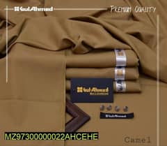 Men's Gul Ahmed Wash & Wear Branded Suit#03088751067 Cash on Delivery