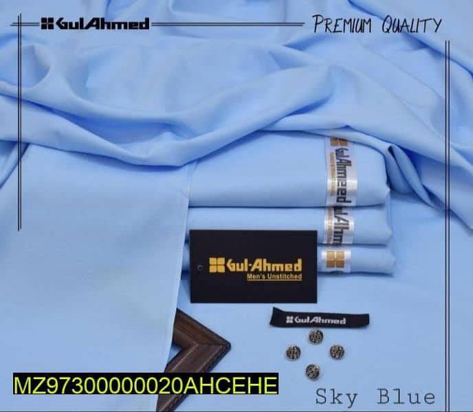 Men's Gul Ahmed Wash & Wear Branded Suit#03088751067 Cash on Delivery 10