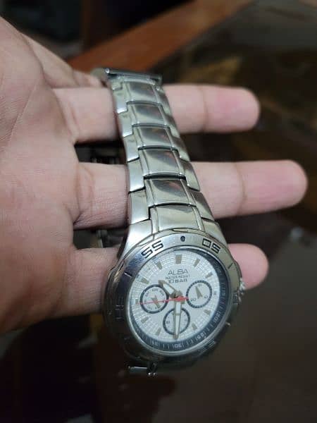 original Alba imported chronograph watch 0