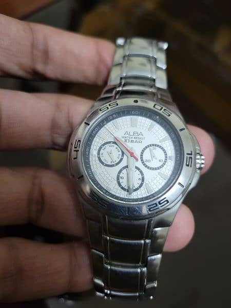 original Alba imported chronograph watch 1