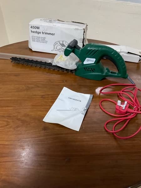 480W hedge trimmer wth cord 4