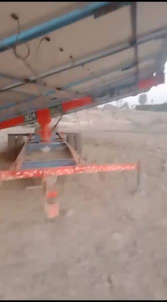 Solar plates moveable trolley for turbine 8