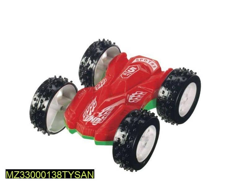 double sided stunt cars for kids -set of 2 1