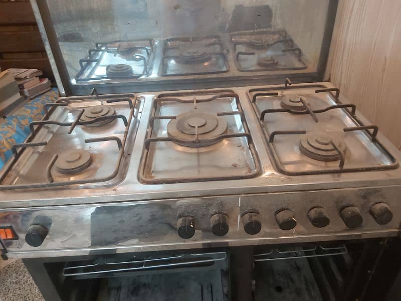 5 Burner Gas , Electrical Stove 4