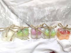 scented bubble candles /birthday / gifts