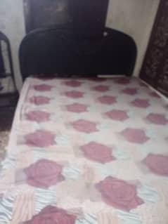 double bed with meteress,   cycle