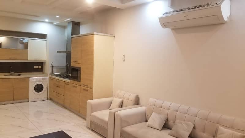 1 bed full furnished flat available for rent in hights 2 extension phase 4 bahira town Rawalpindi 3