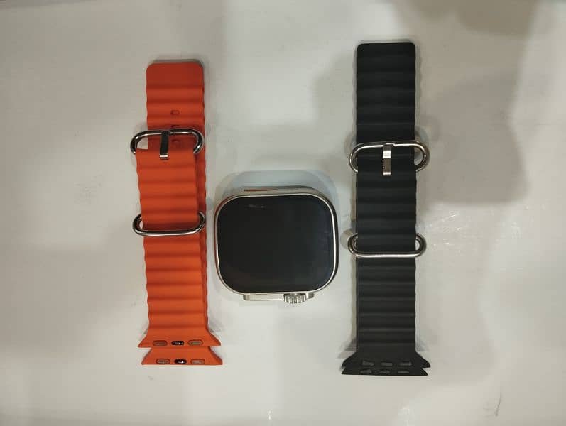 Ultra watch 2 with two straps charger and cover 3