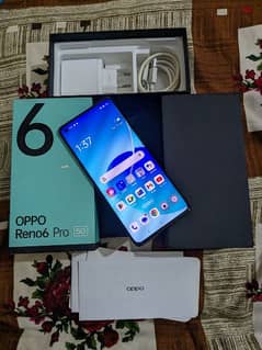Brand New Oppo Reno 6 Pro 5G 12/256 10/10 Official PTA Waterpack