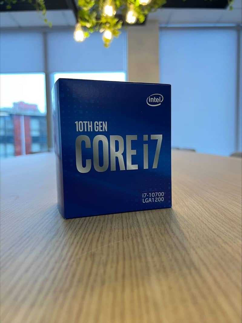 Brand New Box Packed INTEL i7-10700k i5-8400 i5-10400 & i3-10105 0