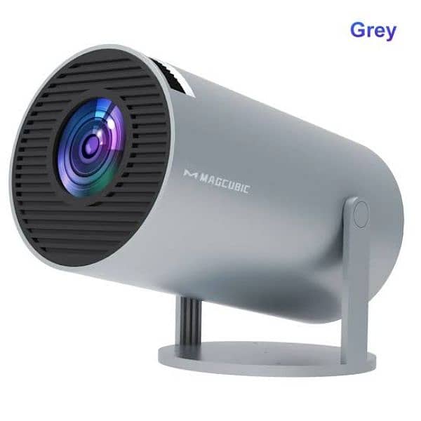 Magcubic Hy300 HD Projector Android TV Grey and White 2