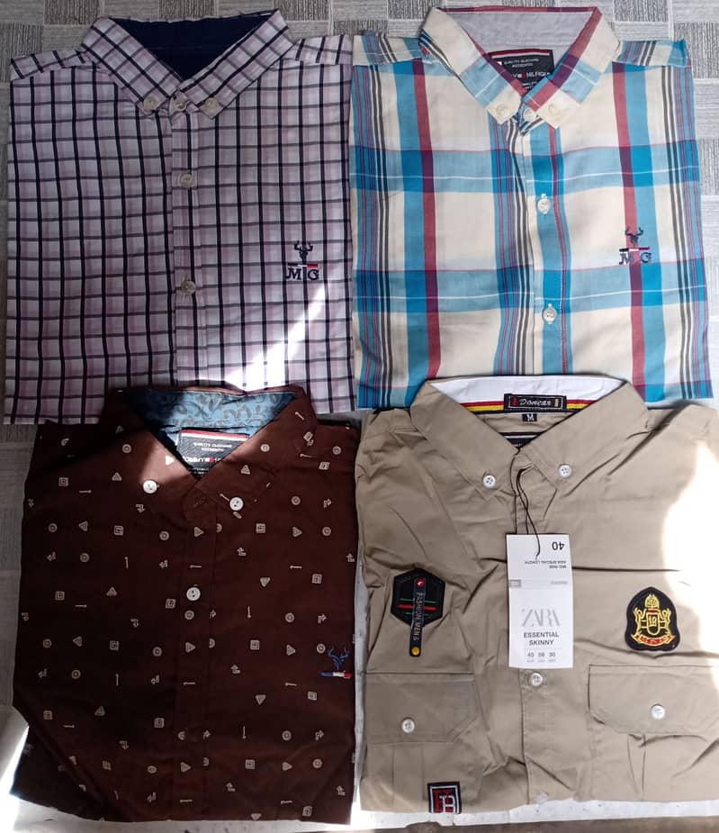 Full sleeves mens shirts bulk quantity in wholesale price 6