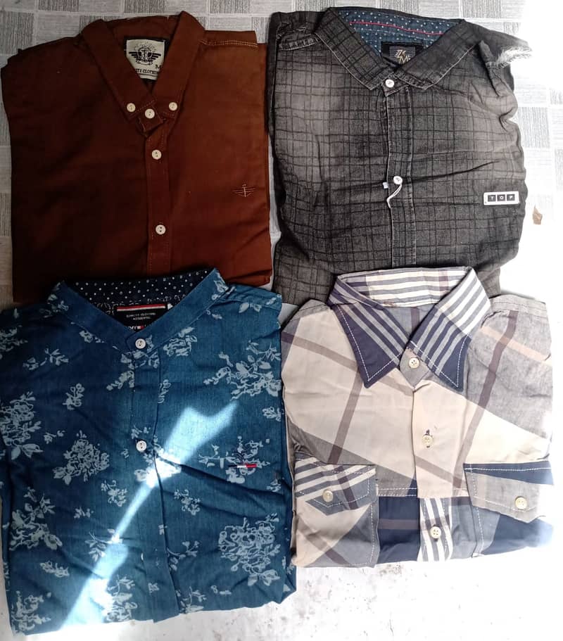 Full sleeves mens shirts bulk quantity in wholesale price 7