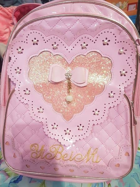 pink beautiful girls bag for sale imported. . . 0