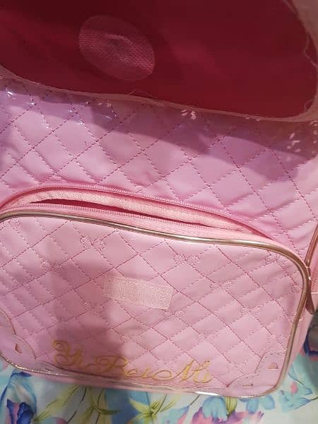 pink beautiful girls bag for sale imported. . . 2