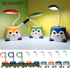 cute penguin table led study lamp