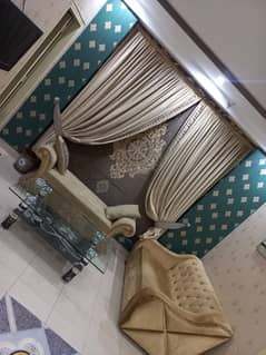 1 BED BRAND NEW FULLY FURNISHED FULL LUXURY IDEAL EXCELLENT FLAT FOR RENT IN BAHRIA TOWN LAHORE